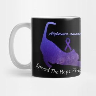 Alzheimer Awareness Spread The Hope Find A Cure Gift Mug